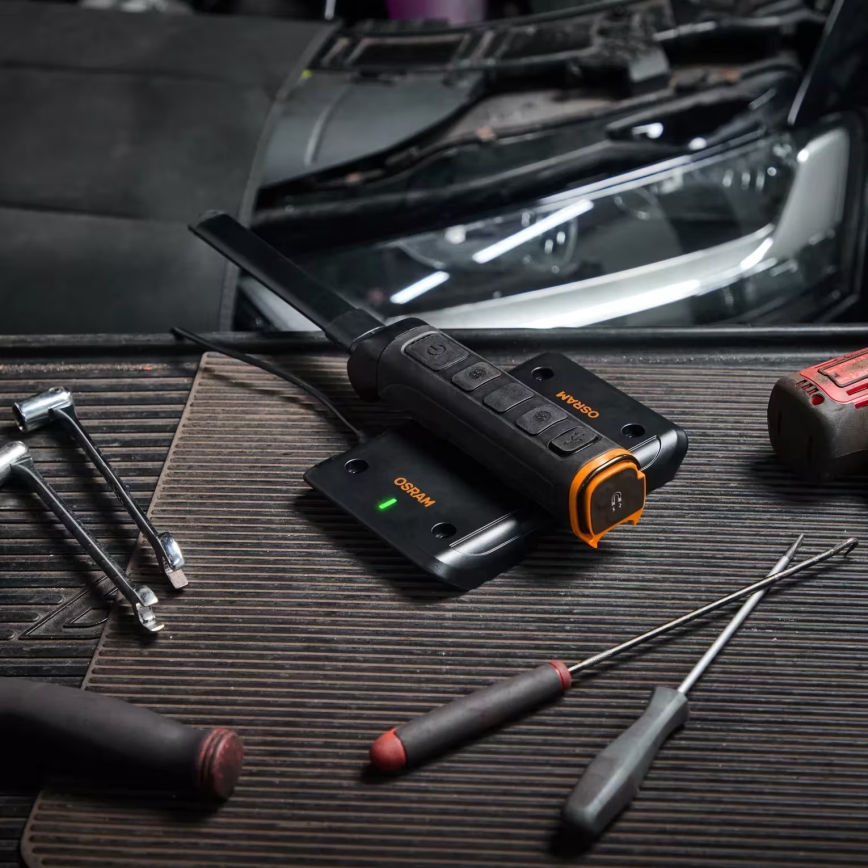 Osram - Caricatore wireless magnetico LEDINSPECT DUAL CHARGE PAD 5V