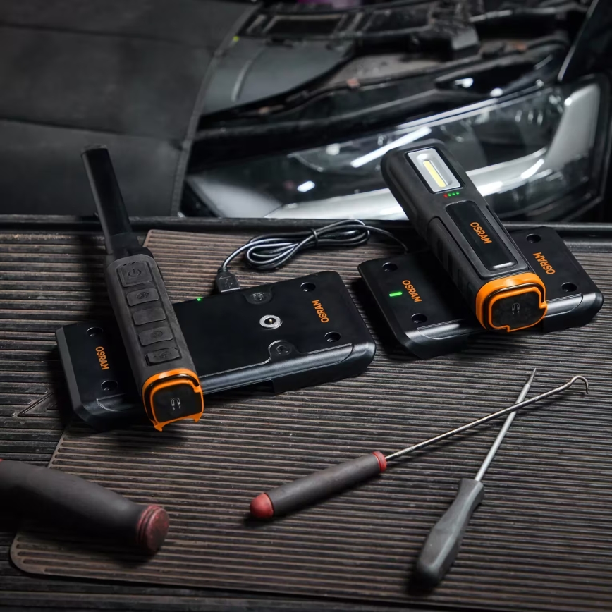 Osram - Caricatore wireless magnetico LEDINSPECT DUAL CHARGE PAD 5V