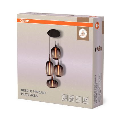 Osram - Cavo di alimentazione NEEDLE PENDANT 4xE27/25W/230V antracite