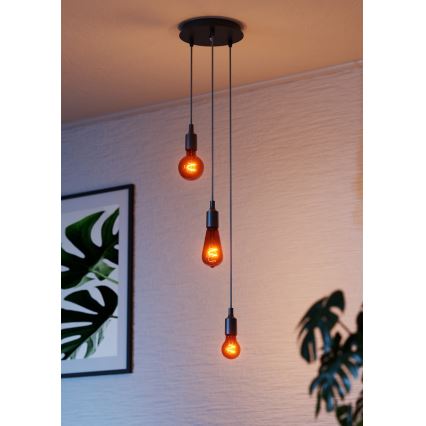 Osram - Cavo di alimentazione PENDULUM BELL 1xE27/15W/230V nero