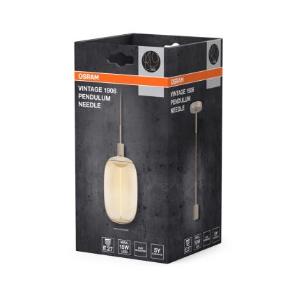 Osram - Cavo di alimentazione PENDULUM NEEDLE 1xE27/15W/230V beige