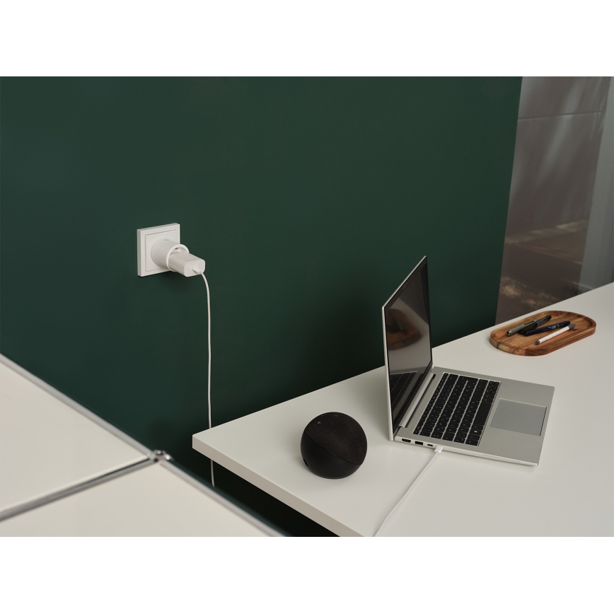 Osram - Confezione da 2 prese intelligenti SMART+ MATTER SCHUKO 2300W/230V/10A Wi-Fi bianca