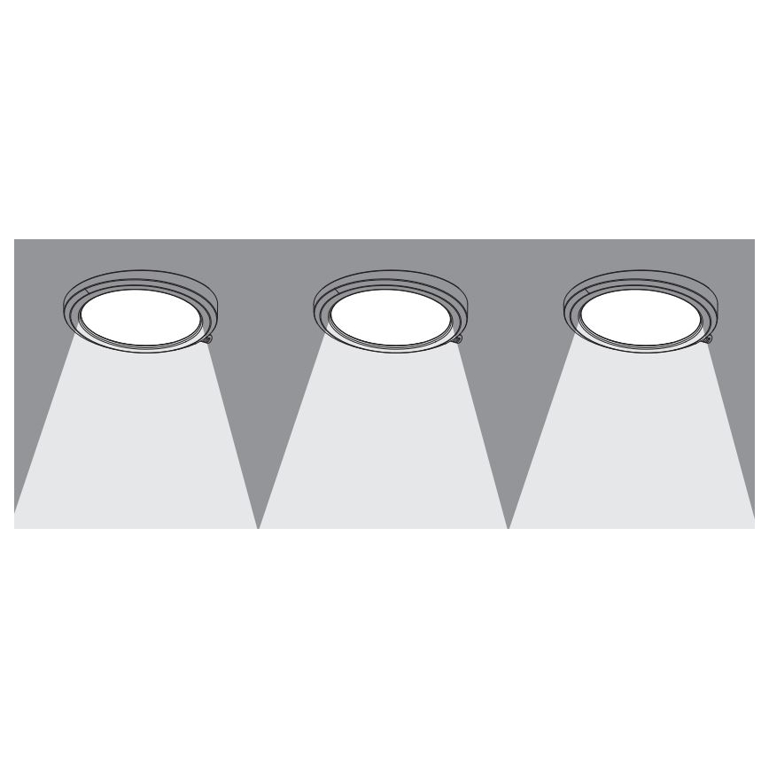 Osram - Confezione da 3 lampade sottopensili LED dimmerabili SMART+ LED/6,5W/230V 3000-6500K Wi-Fi