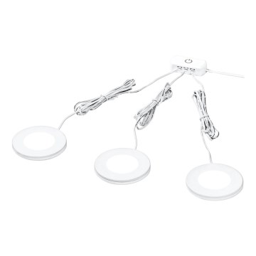 Osram - Confezione da 3 lampade LED sottopensile UNDERCABINET LED/8,5W/230V 3000K bianche