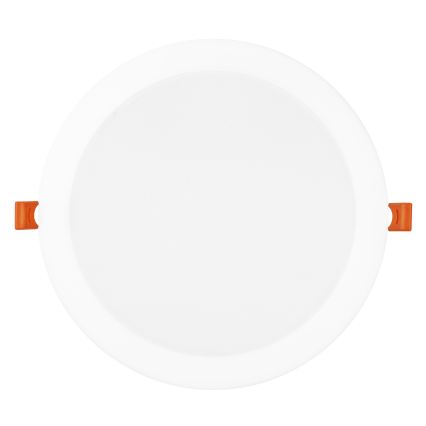 Osram - Set da 6 faretti da incasso LED ESSENTIAL, 18 W, 230 V, 6500 K, Ø 22 cm, bianco