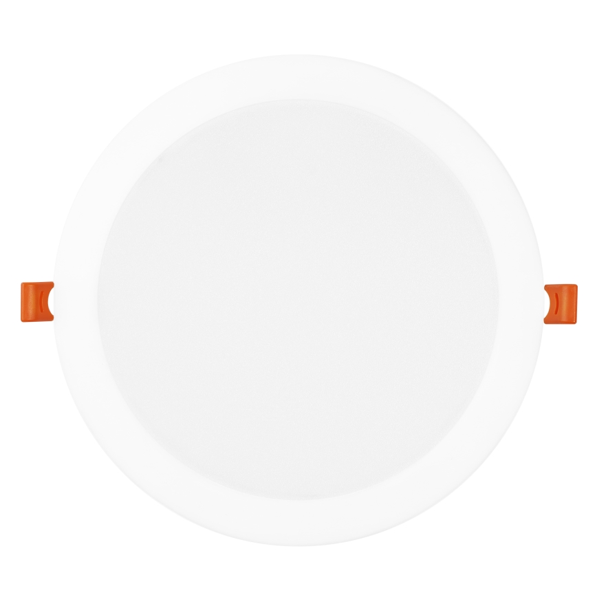 Osram - Set da 6 faretti da incasso LED ESSENTIAL, 18 W, 230 V, 6500 K, Ø 22 cm, bianco
