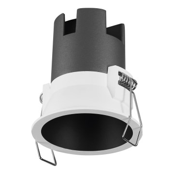Osram - Faretto da incasso LED SPOT TWIST, 5 W, 230 V, 4000 K, Ø 7 cm, bianco/nero