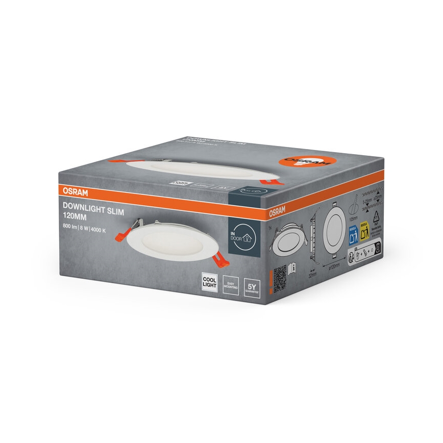 Osram - Faretto da incasso SLIM LED/8W/230V 4000K