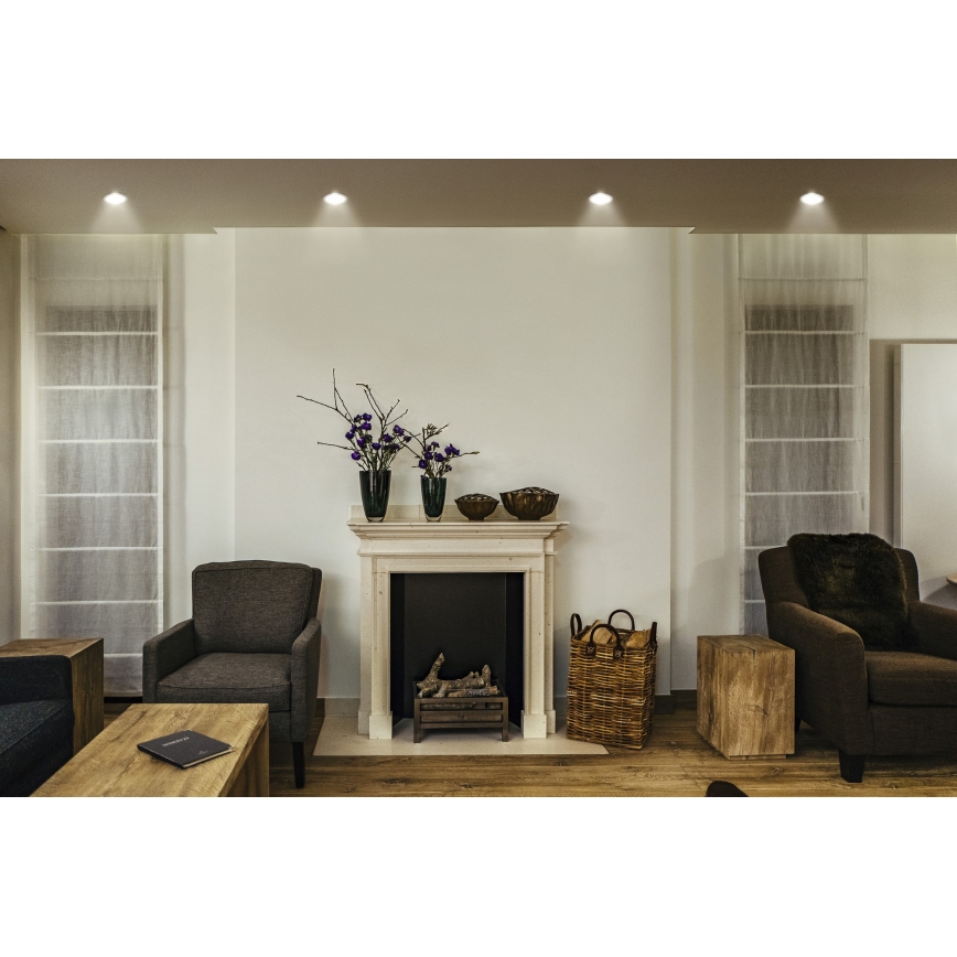 Osram - Faretto da incasso SPOT TWIST LED/5W/230V 3000K Ø 7 cm bianco