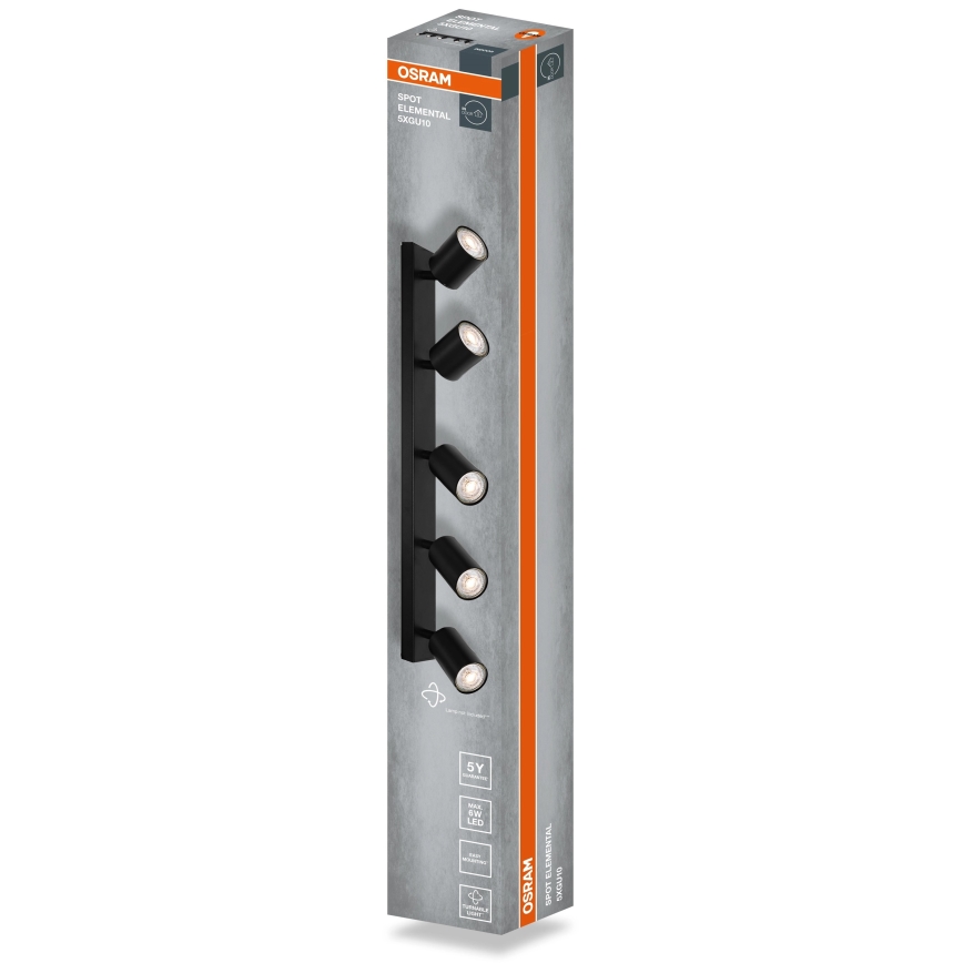 Osram - Faretto ELEMENTAL 5xGU10/6W/230V
