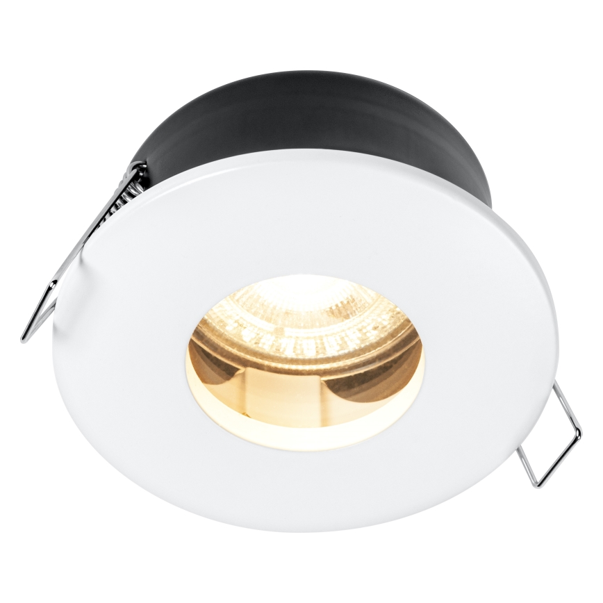 Osram - Faretto da incasso LED per bagno SPOT 1xGU10/4,3W/230V 2700K CRI 90 Ø 8,5 cm IP65 bianco