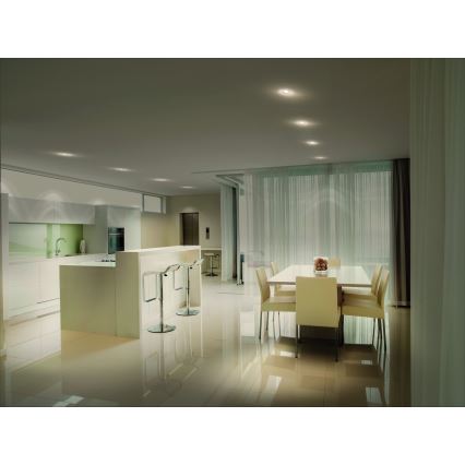 Osram - Faretto LED da incasso SPOT 1xGU10/4,3W/230V 2700K CRI 90 cromo opaco