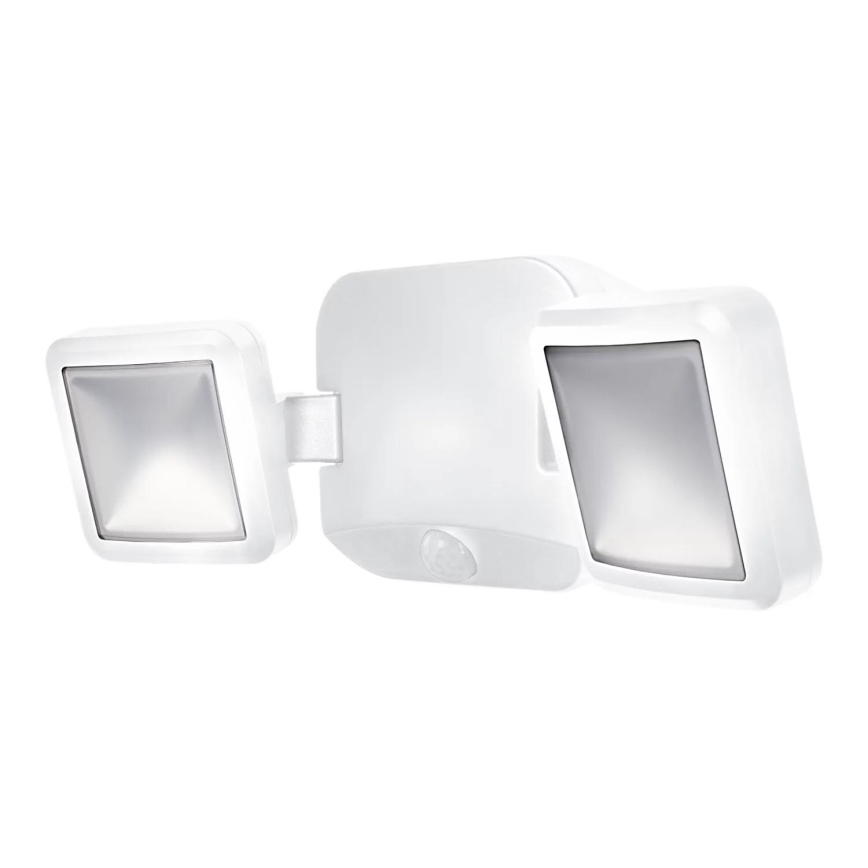 Osram - Faretto LED da parete per esterni con sensore BATTERY 2xLED/5W/4xD IP54
