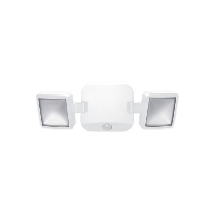 Osram - Faretto LED da parete per esterni con sensore BATTERY 2xLED/5W/4xD IP54
