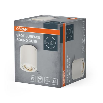 Osram - Faretto SPOT 1xGU10/7W/230V bianco