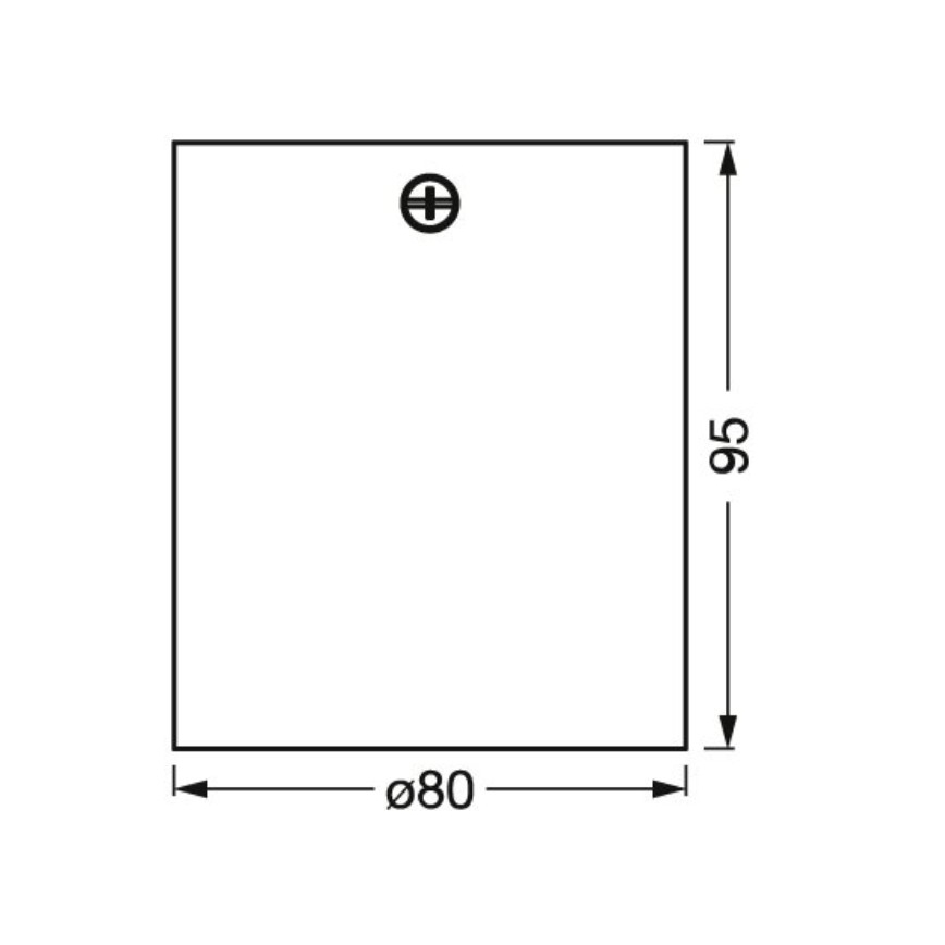 Osram - Faretto SPOT 1xGU10/7W/230V bianco