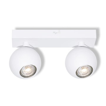 Osram - Faretto SPOT SPHERAL 2xGU10/6W/230V bianco
