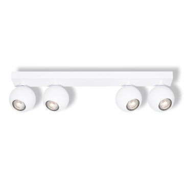 Osram - Faretto SPOT SPHERAL 4xGU10/6W/230V bianco