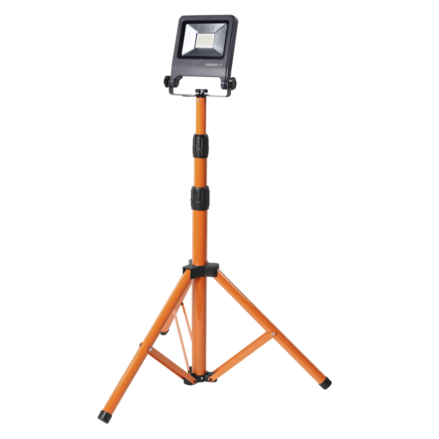 Osram - Faro LED con treppiede TRIPOD LED/30W/230V 4000K IP65 arancione