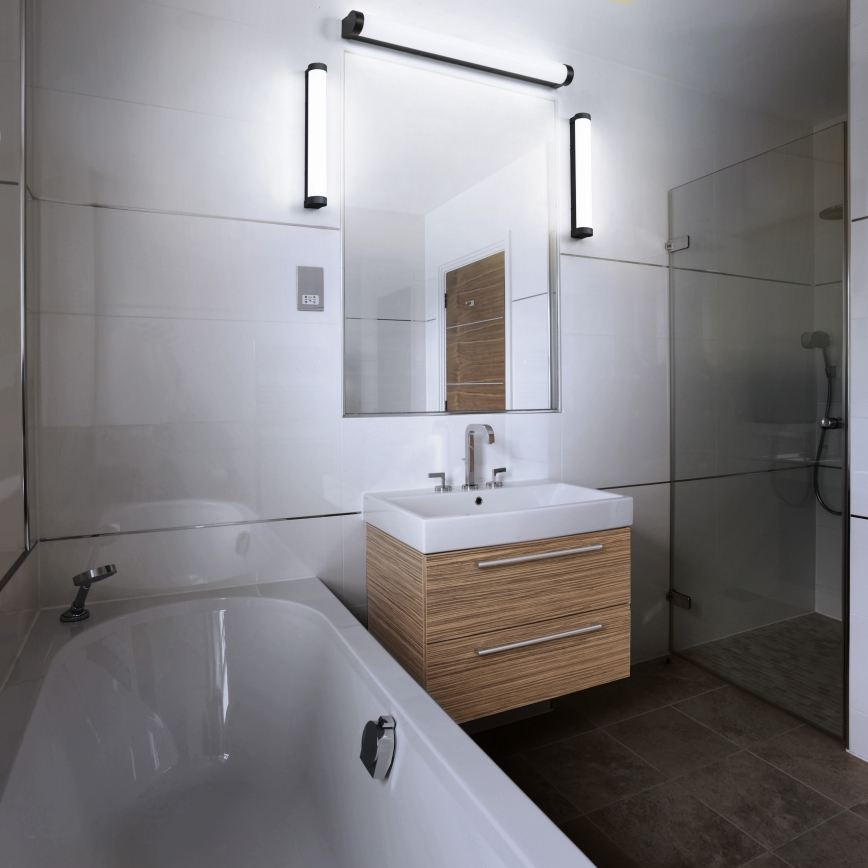 Osram - Illuminazione per specchio a LED dimmerabile ORBIS TUBE LED/12W/230V 60 cm IP44 nero