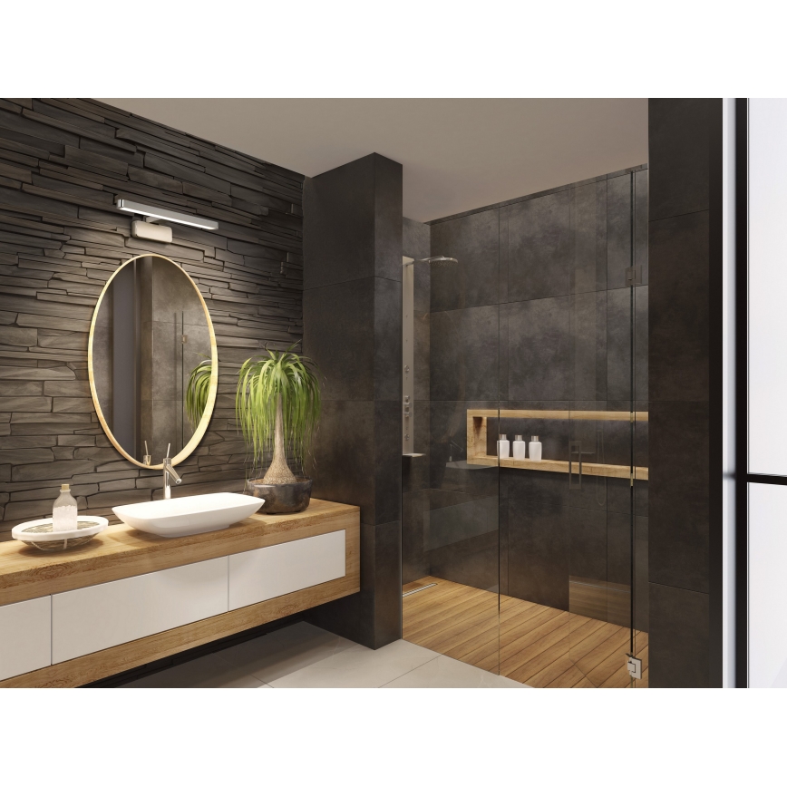 Osram - Illuminazione per specchio da bagno a LED DISC BAR LED/7W/230V 3000/4000K 40 cm IP44 cromo lucido