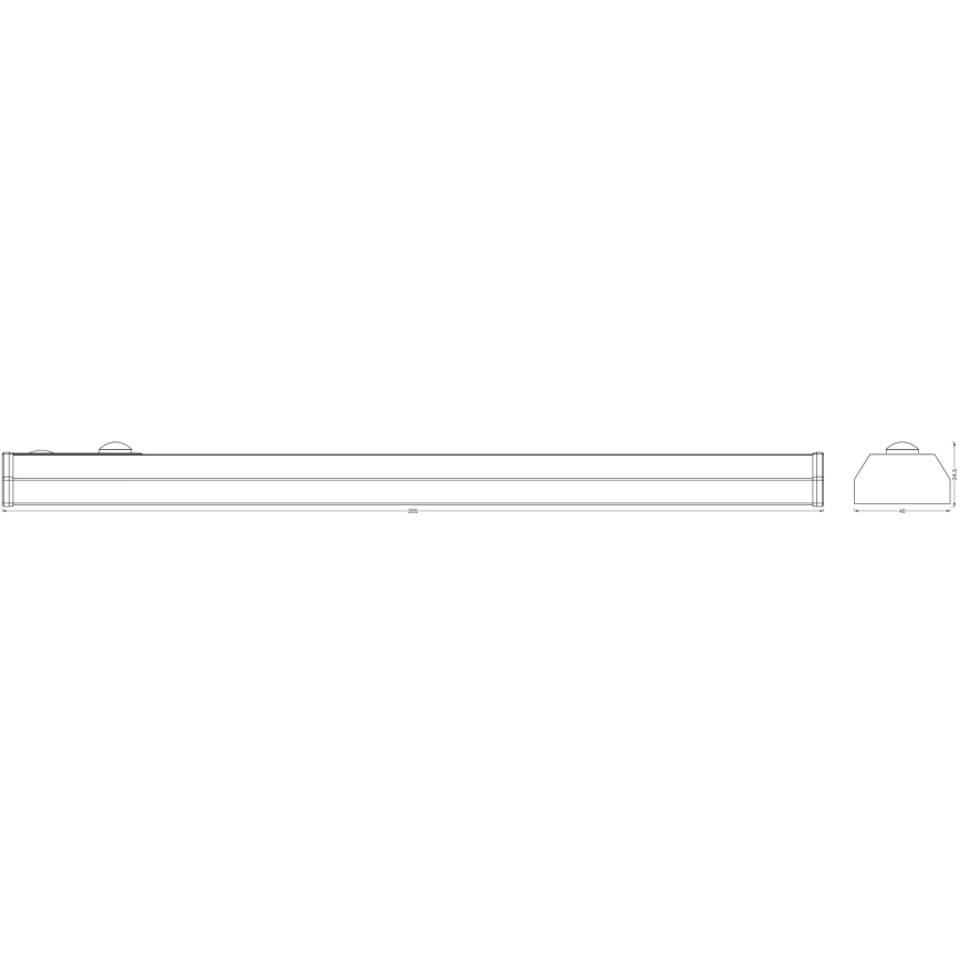 Osram - Illuminazione per mobili a LED con sensore MOBILE LED/1W/3,7V 500 mAh 20 cm