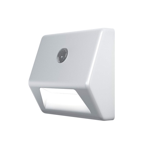 Osram - Illuminazione scale LED con sensore NIGHTLUX LED/0,25W/3xAAA IP54 bianco