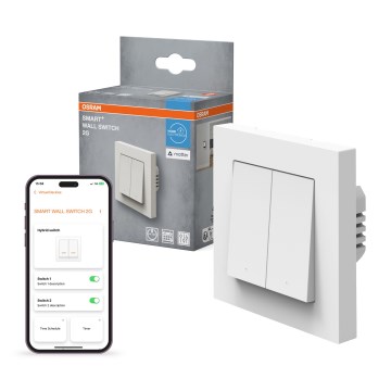 Osram - Interruttore a 2 pulsanti SMART+ MATTER 230V Wi‑Fi