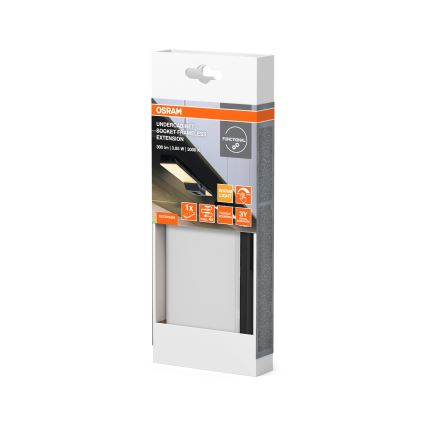 Osram - Kit di espansione per lampada LED sottopensile UNDERCABINET LED/3,85W/36V 3000K 8,1x17,9 cm nero