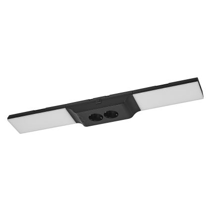 Osram - Lampada sottopensile LED dimmerabile con prese UNDERCABINET LED/10W/230V 3000K 54,8 cm nero