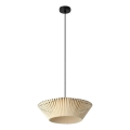 Osram - Lampada a sospensione a cavo DECOR STRIPES 1xE27/10W/230V Ø 40,5 cm beige