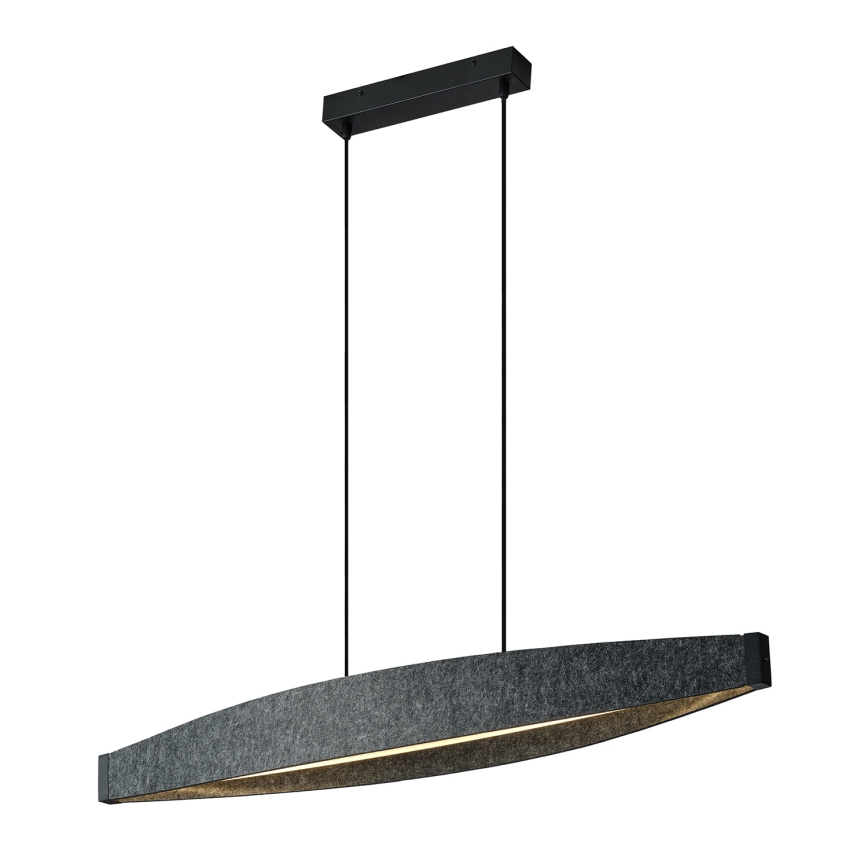 Osram - Lampada a sospensione con cavo DECOR FLAT LED/23W/230V, grigio