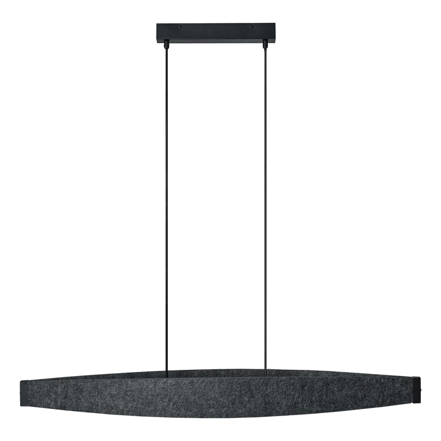 Osram - Lampada a sospensione con cavo DECOR FLAT LED/23W/230V, grigio