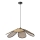 Osram - Lampada a sospensione con cavo DECOR RATTAN 1xE27/15W/230V Ø 69 cm beige/nero