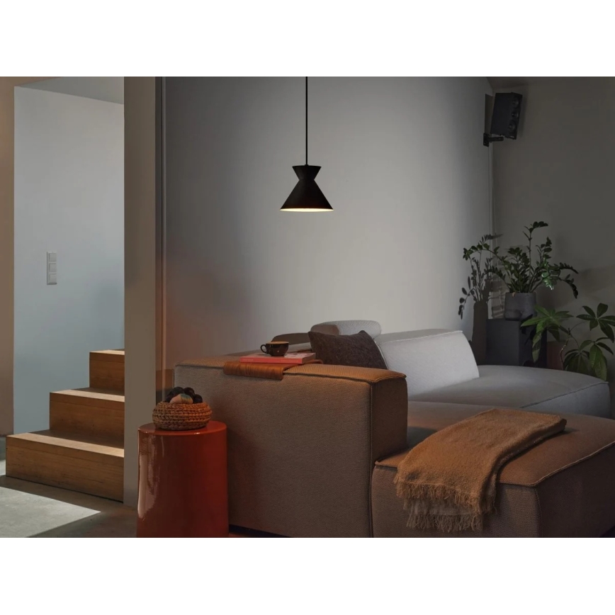 Osram - Lampada a sospensione con cavo DECOR WAIST 1xE27/40W/230V nero