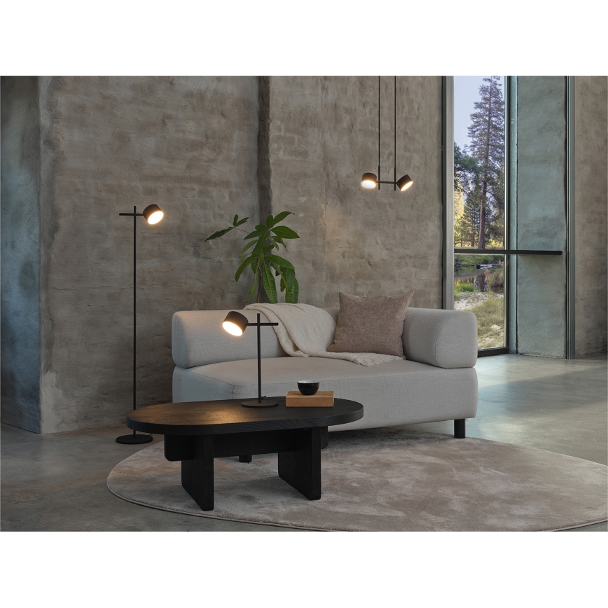 Osram - Lampadario LED dimmerabile su cavo DECOR KYOTO 2xLED/10W/230V CRI 90 nero