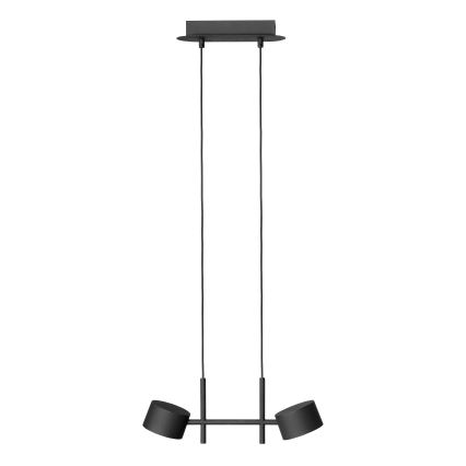 Osram - Lampadario LED dimmerabile su cavo DECOR KYOTO 2xLED/10W/230V CRI 90 nero