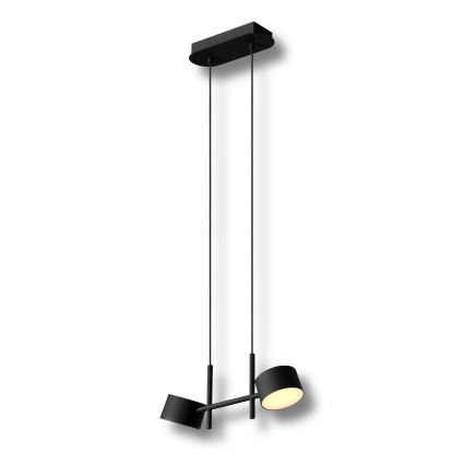 Osram - Lampadario LED dimmerabile su cavo DECOR KYOTO 2xLED/10W/230V CRI 90 nero