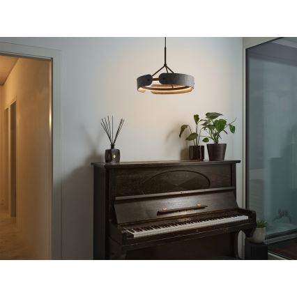 Osram - Lampada a sospensione LED su cavo DECOR CURVE LED/33W/230V grigia