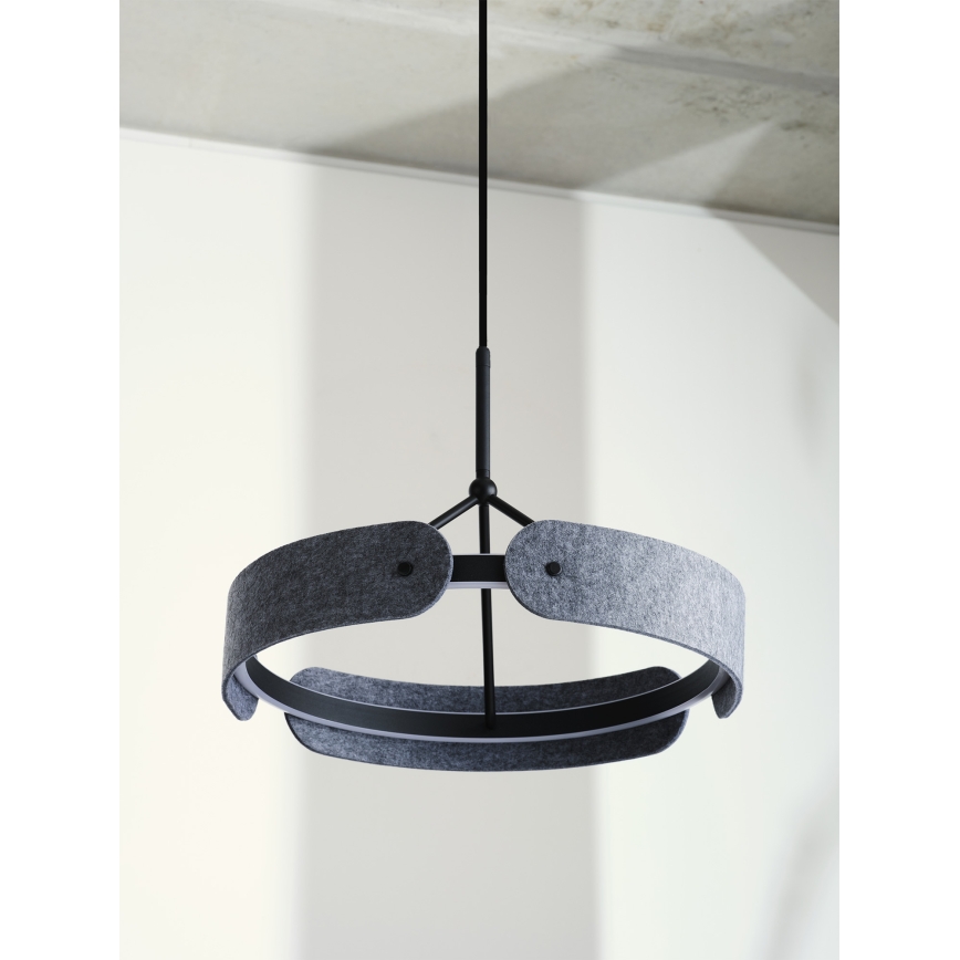 Osram - Lampada a sospensione LED su cavo DECOR CURVE LED/33W/230V grigia