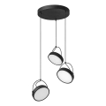 Osram - Lampada a sospensione LED su cavo DECOR PUCK 3xLED/12W/230V CRI 90 nero