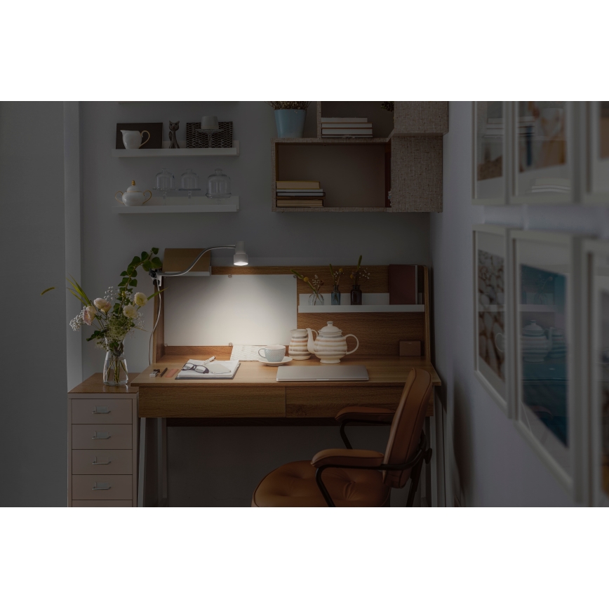 Osram - Lampada con clip CLIP STEP FLEX 1xGU10/5W/230V bianca