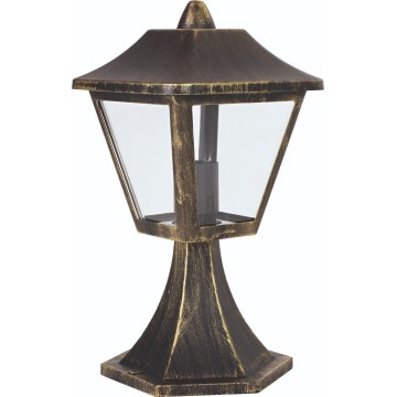 Osram - Lampada da esterno TRADITION 1xE27/60W/230V IP44 patina/oro