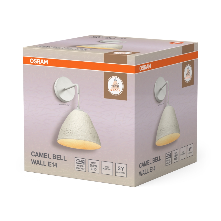 Osram - Lampada da parete CAMEL BELL 1xE14/5,5W/230V