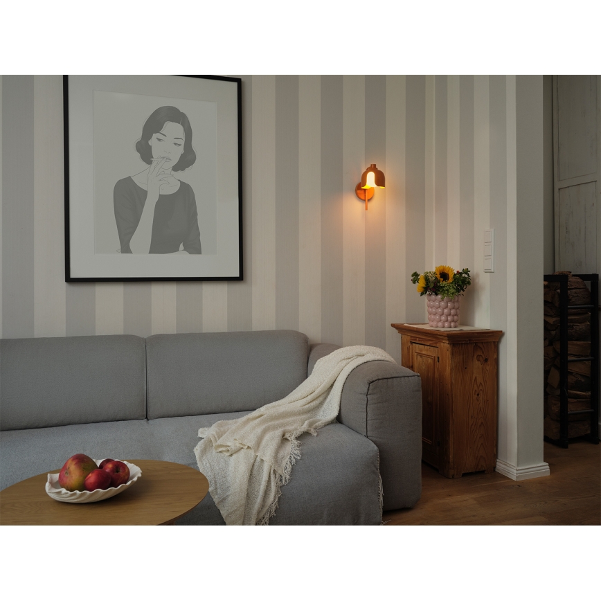 Osram - Lampada da parete DECOR COROLLE 1xG9/20W/230V arancione