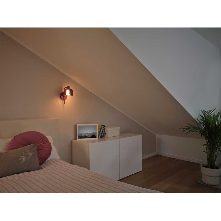 Osram - Lampada da parete DECOR COROLLE 1xG9/20W/230V rossa