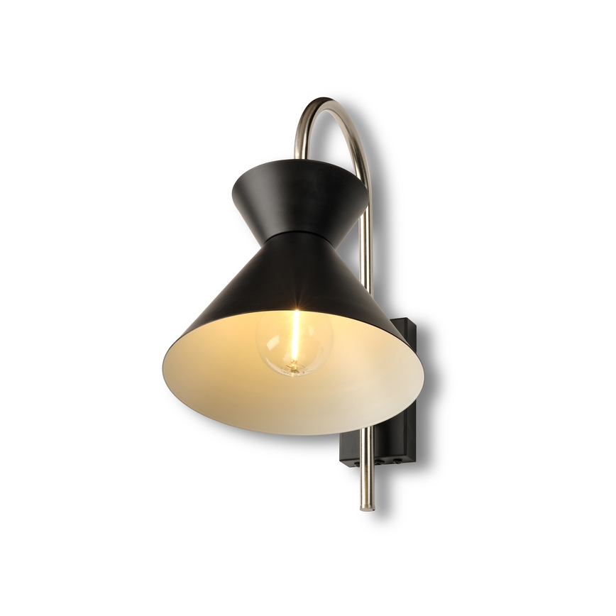 Osram - Lampada da parete DECOR WAIST 1xE27/40W/230V nera