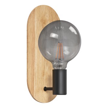 Osram - Lampada da parete DECOR WOOD 1xE27/8W/230V in legno di caucciù