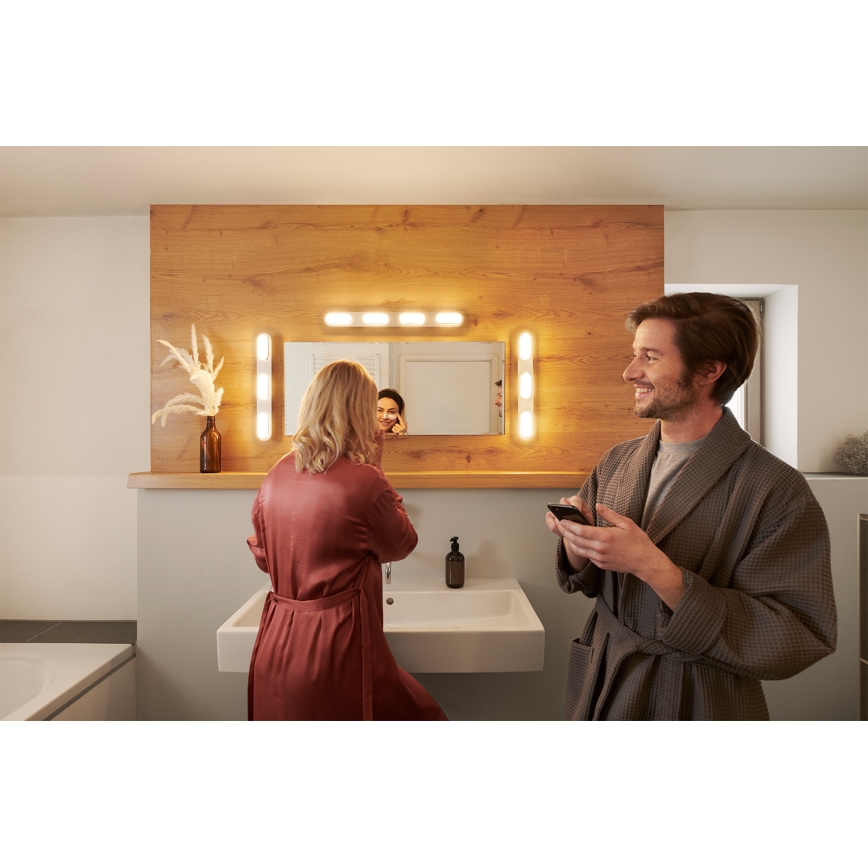 Osram - Applique da parete per bagno LED dimmerabile SMART+ DUPLO LED/24W/230V 3000-6500K IP44 Wi-Fi
