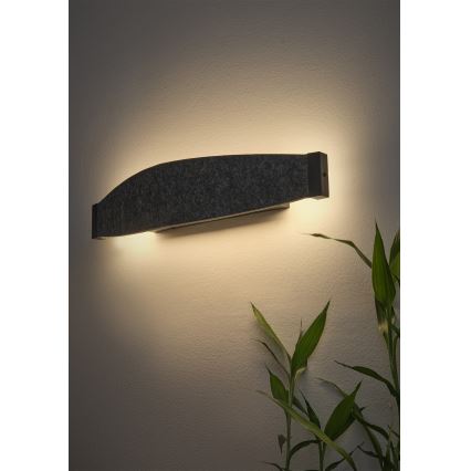 Osram - Lampada da parete LED DECOR FLAT LED/13W/230V grigia